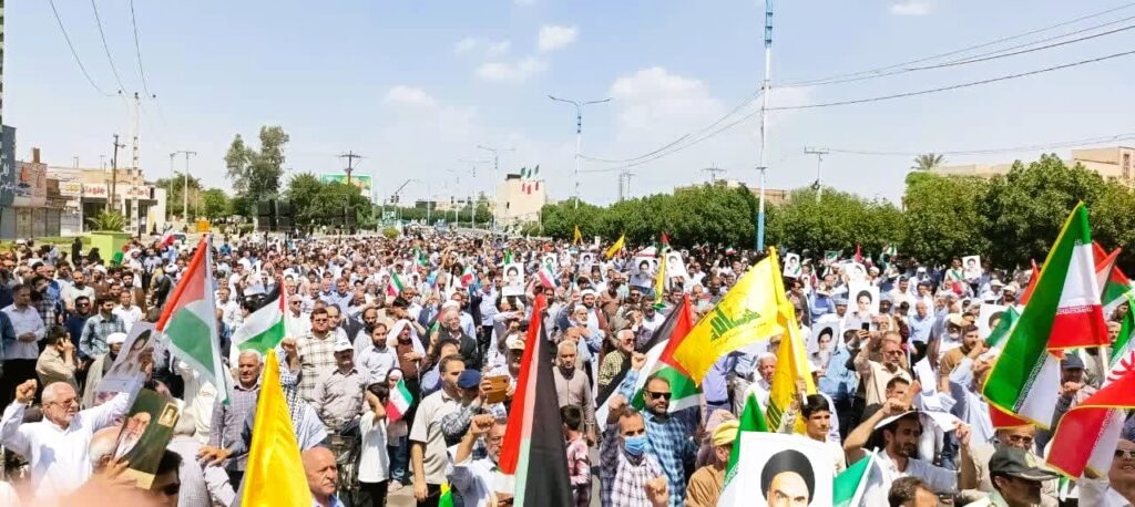 تداوم جمعه های خشم علیه رژیم کودک‌کش صهیونیستی در خوزستان