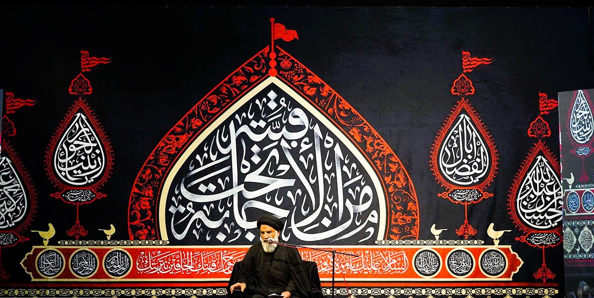 سازش و تسلیم جایی در مکتب اهل‌بیت(علیهم السلام) ندارد بیانات حجت الاسلام و المسلمین سید محمدنبی موسوی فرد در عاشورای حسینی در حسینه عاشقان ثار الله اهواز