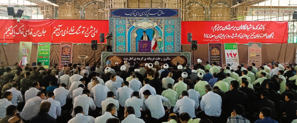 خطبه های عبادی سیاسی نماز جمعه اهواز ۱۱ مهرماه ۱۴۰۴