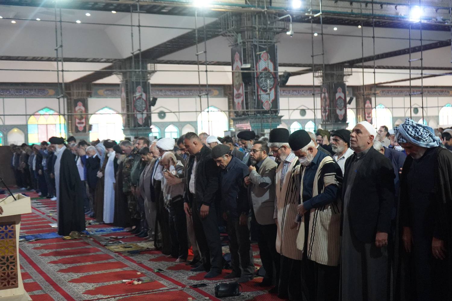 گزارش تصویری نماز جمعه اهواز نماینده ولی فقیه در استان خوزستان و امام جمعه اهواز