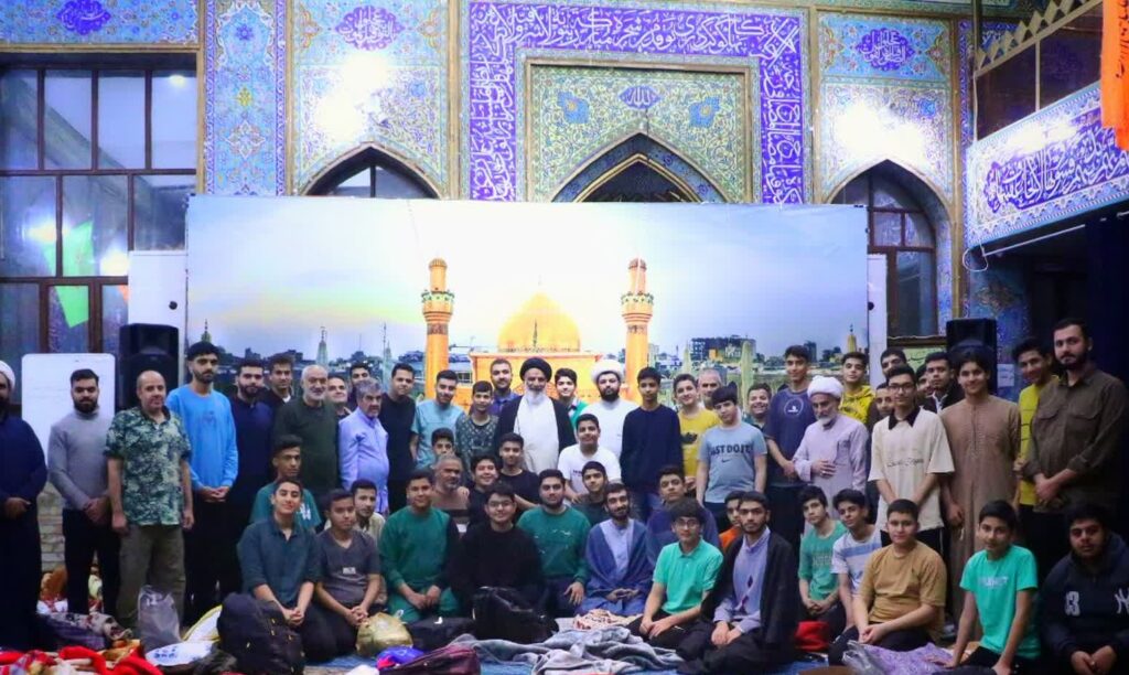 حضور در جمع معتکفین مسجد حضرت ولی عصر(عج) اهواز