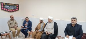 دیدار جمعی از متولیان عرضه و نظارت کالاهای اساسی خوزستان با نماینده ولی فقیه در استان نماینده ولی فقیه در استان خوزستان و امام جمعه اهواز