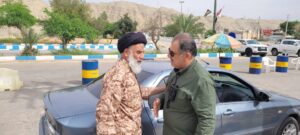 سی‌ و یکمین حضور در جمع نیروهای امنیتی بسیج و فراجا در ایست و بازرسی های سراسر استان خوزستان نماینده ولی فقیه در استان خوزستان و امام جمعه اهواز