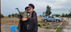 حضور در جمع بیش از ۷۰ گشت و ایست و بازرسی فراجا و بسیج در سطح استان خوزستان نماینده ولی فقیه در استان خوزستان و امام جمعه اهواز