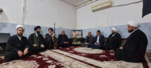 دیدار با خانواده شهیدان حسین و سعید تخت روان در شهرستان شوش نماینده ولی فقیه در استان خوزستان و امام جمعه اهواز
