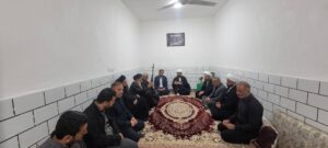 دیدار با خانواده شهید مدافع وطن حسین سعیدی فرد نماینده ولی فقیه در استان خوزستان و امام جمعه اهواز