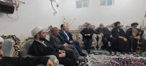 دیدار با خانواده شهید مدافع وطن ابوالفضل نصرالهی در شهرستان شوش نماینده ولی فقیه در استان خوزستان و امام جمعه اهواز