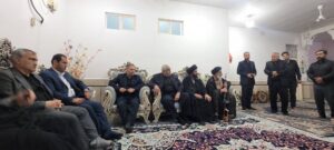 دیدار با خانواده شهید مدافع وطن ابوالفضل نصرالهی در شهرستان شوش نماینده ولی فقیه در استان خوزستان و امام جمعه اهواز