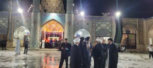 حضور در آستان مقدس دانیال نبی در شهرستان شوش نماینده ولی فقیه در استان خوزستان و امام جمعه اهواز