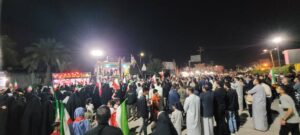 ۲۸ شب شور انقلابی مردم شادگان اینبار با حضور نماینده ولی فقیه در خوزستان و بیعت با رهبر انقلاب نماینده ولی فقیه در استان خوزستان و امام جمعه اهواز
