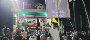 ۲۸ شب شور انقلابی مردم شادگان اینبار با حضور نماینده ولی فقیه در خوزستان و بیعت با رهبر انقلاب نماینده ولی فقیه در استان خوزستان و امام جمعه اهواز