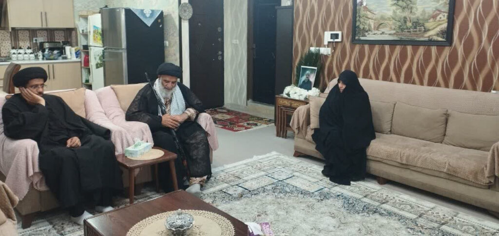 دیدار با خانواده سردار شهید غلامرضا رضائیان معاون اطلاعات فراجا