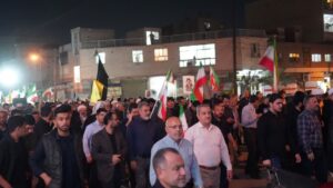کوی انقلاب (کمپلو) و شکوه حضور مردم در چهارشنبه آخر سال نماینده ولی فقیه در استان خوزستان و امام جمعه اهواز