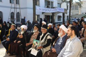 اجتماع پرشور دانشجومعلمان , اساتیدبسیجی و کارکنان انقلابی دانشگاه فرهنگیان استان خوزستان نماینده ولی فقیه در استان خوزستان و امام جمعه اهواز