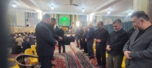 مراسم بزرگداشت سردار شهید غلامرضا رضاییان خادم بزرگ اربعین و معاون اطلاعات فراجا از سوی نماینده ولی فقیه در خوزستان نماینده ولی فقیه در استان خوزستان و امام جمعه اهواز