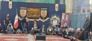 مراسم بزرگداشت سردار شهید غلامرضا رضاییان خادم بزرگ اربعین و معاون اطلاعات فراجا از سوی نماینده ولی فقیه در خوزستان نماینده ولی فقیه در استان خوزستان و امام جمعه اهواز
