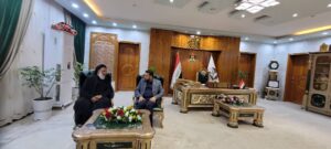 دیدار صمیمی با جناب حبیب ظاهر الفرطوسی استاندار میسان عراق در استانداری نماینده ولی فقیه در استان خوزستان و امام جمعه اهواز