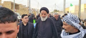 حضور در مراسم فاتحه خوانی شهدای حملات به مقرهای حشدالشعبی عراق و عرض تبریک و تسلیت نماینده ولی فقیه در استان خوزستان و امام جمعه اهواز