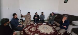 تفقد احوال و دیدار با خانواده شهدا و ایثارگران جنگ تحمیلی سوم در اندیمشک نماینده ولی فقیه در استان خوزستان و امام جمعه اهواز