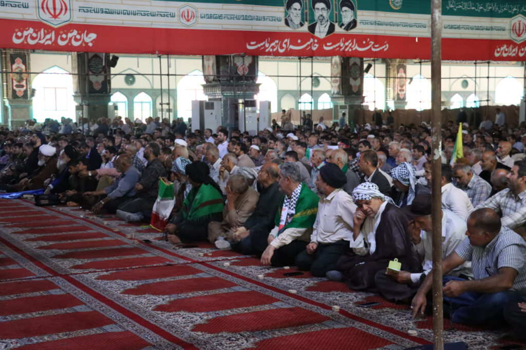 خطبه های عبادی سیاسی نماز جمعه اهواز ۲۲ خردادماه ۱۴۰۵ نماینده ولی فقیه در استان خوزستان و امام جمعه اهواز