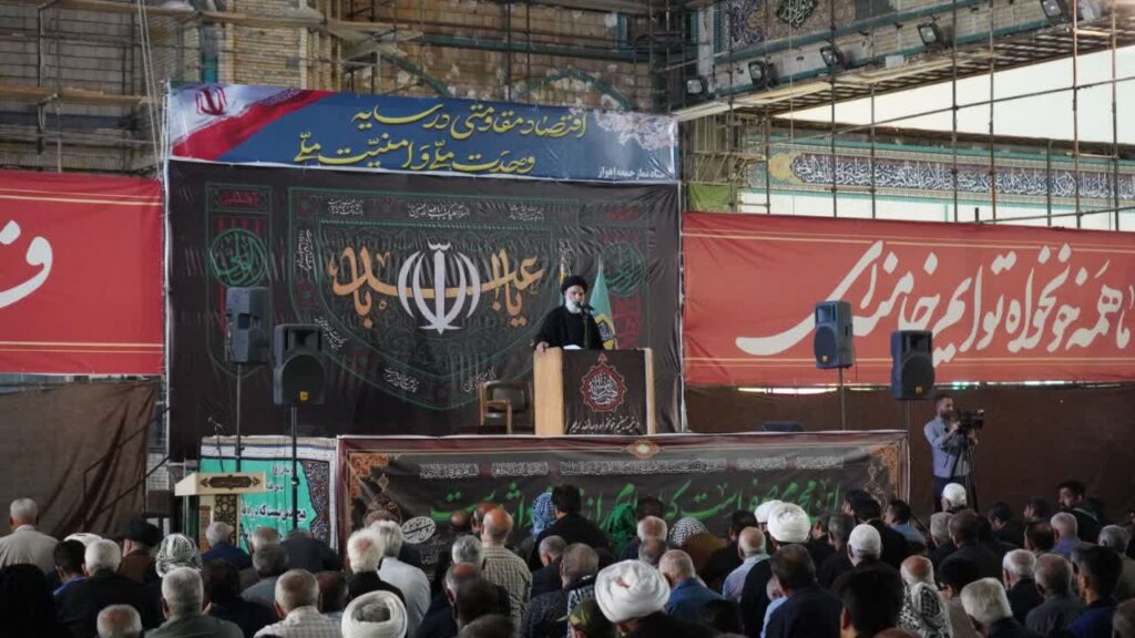 خطبه های عبادی سیاسی نماز جمعه اهواز ۱۶ مردادماه ۱۴۰۵